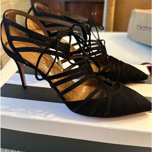 Aquazzura Roma pump 75 suede